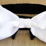 Collar And Bow Tie Wedding Dog Or Cat Custom Made..