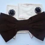 Wedding Bow Tie And Cuff Combo For Your Special..
