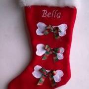 Pet stocking Personalized Christmas Stocking With Your Dog's Name